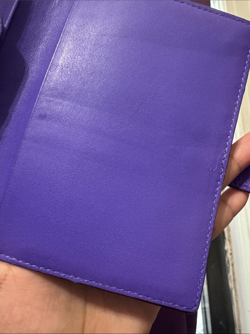 Coach passport holder with Tassel Motif - Picture 9 of 13